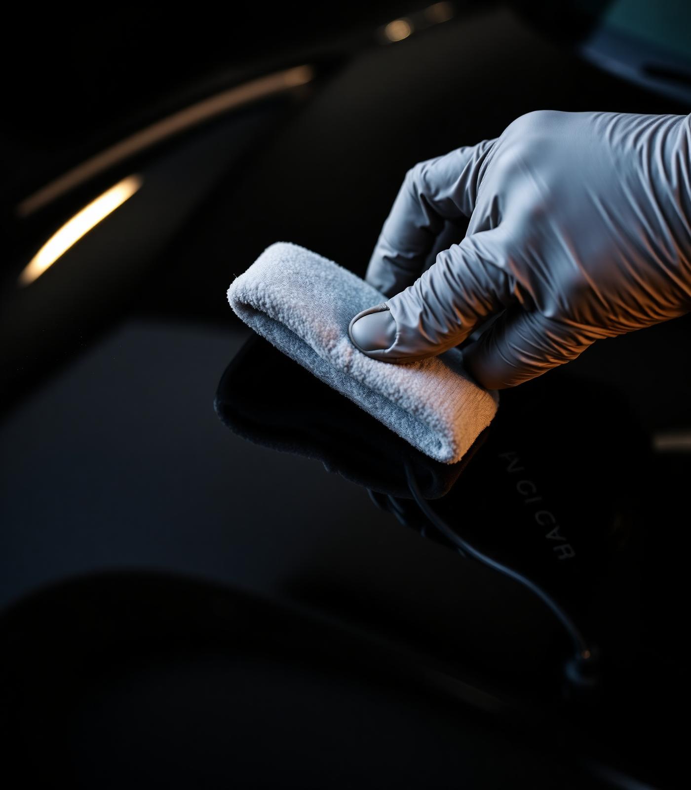 Applying ceramic coating
