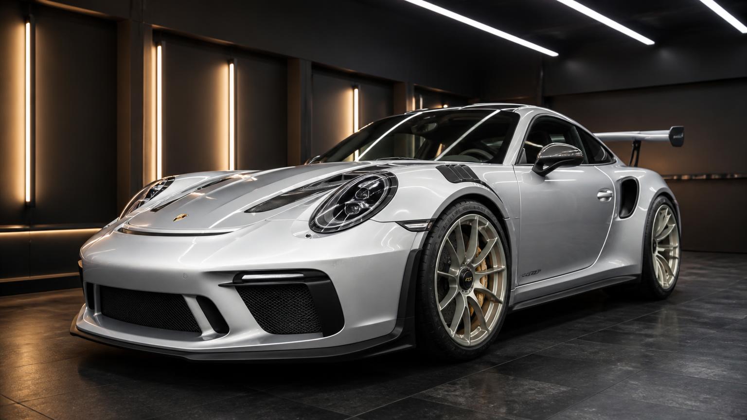 Porsche 911 GT3 RS after professional detailing at PassioNate Detailing Auckland